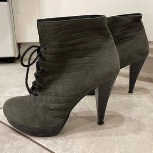 ELLE platform boots. I still love them but can’t wear high heels anymore.